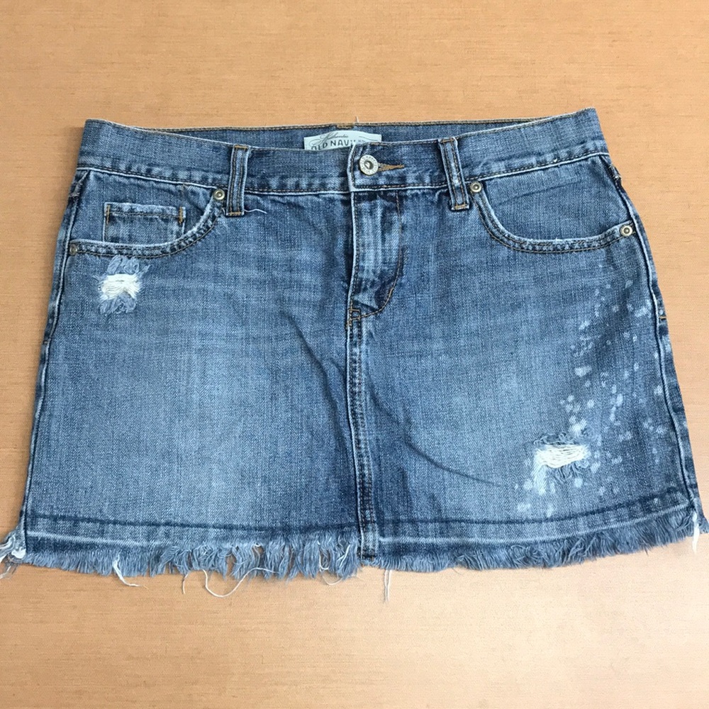 Old Navy Denim Mini Skirt Sz 4